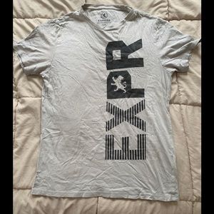 Gray & Black Express Men’s Graphic Tee 👕